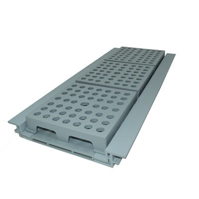 Ralo Linear Cinza Vazado 80cm  Infinity Fun Grupo Linear
