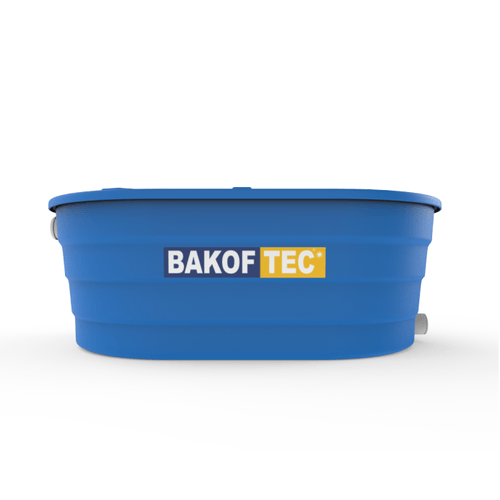 Caixa D'água Retangular 500 Litros Com Tampa Bakoftec