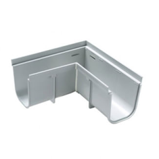Esquadro 90° Calha de Piso Externo Dn 130X148 Tigre