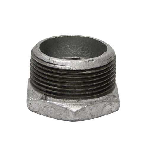 Bucha de Redução Ferro Galvanizado 1/2" X 3/8" Segurimax