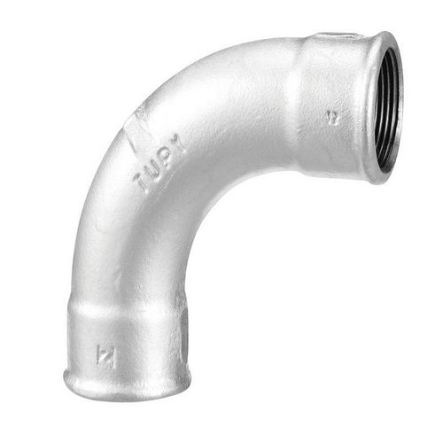 Curva Ferro Galvanizado 90° Fêmea 1. 1/2'' Tupy