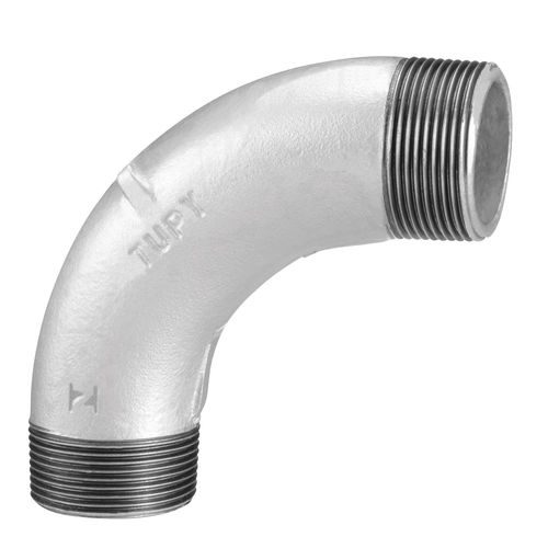 Curva Ferro Galvanizado Macho 90º 2" Tupy