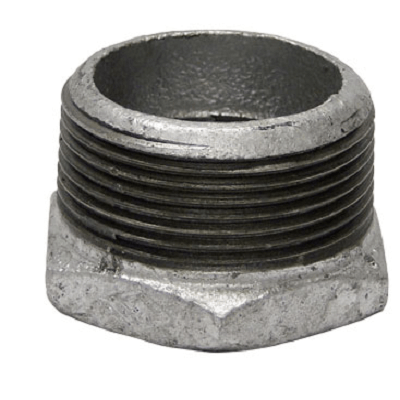 Bucha de Redução Ferro Galvanizado 1.1/4 x 1/2 Segurimax