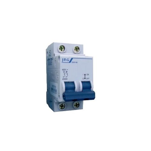 Disjuntor Bipolar 63A DIN Curva C 400V JNG
