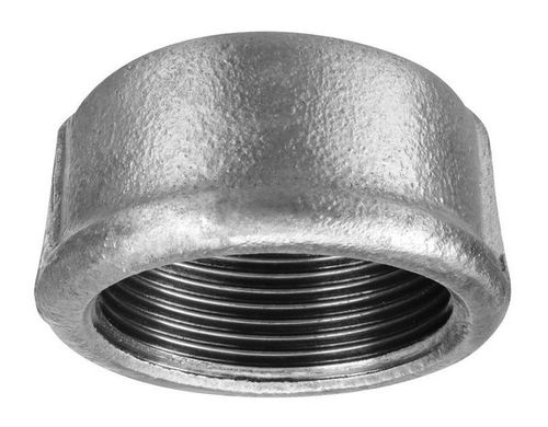 Tampão (Cap) Ferro Galvanizado 1/2" Segurimax