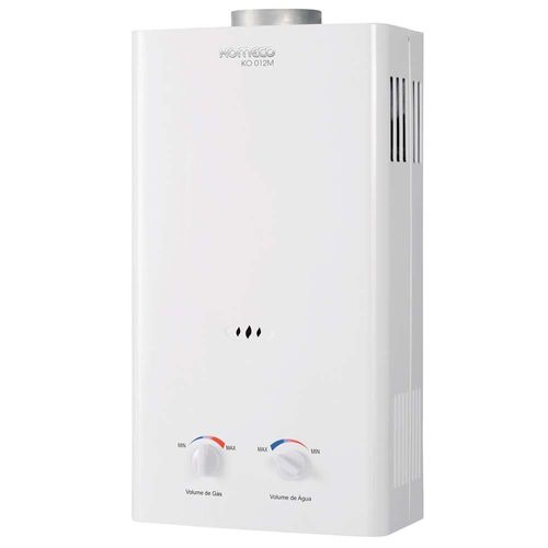 Aquecedor de Água A Gás Ko 12M Glp Branco Komeco