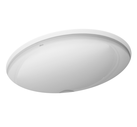 Cuba Oval de Embutir Branca Deca
