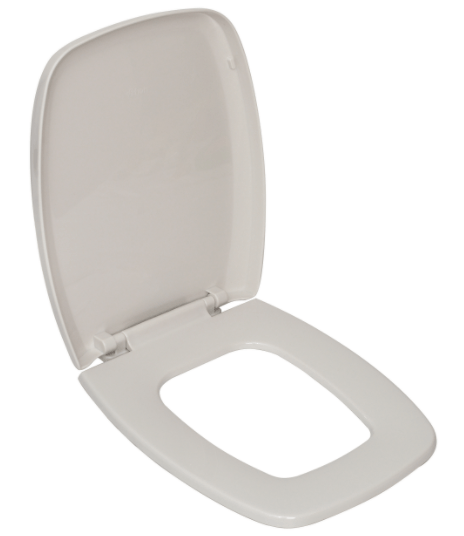 Assento Branco Plástico Plus Amarílis Fiori