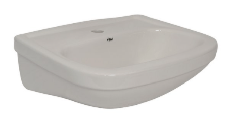 Lavatório Branco para Coluna Suspensa Flox - Acquafort