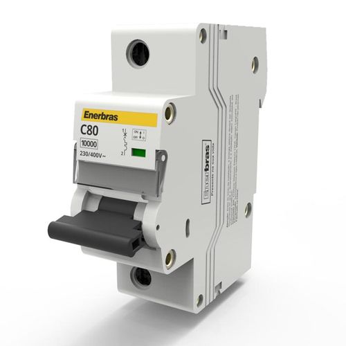 Disjuntor Monopolar 80A DIN Enerbras