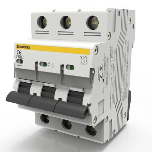 Disjuntor Tripolar 6A 3KA