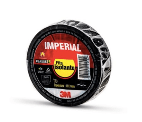 Fita Isolante Imperial 18mm x 20m 3M