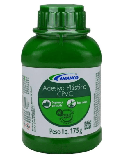 Adesivo Plástico Cola Tubos e Conexões Cpvc 175g Amanco