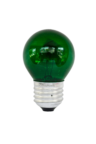 Lâmpada Bolinha 15W 127V Verde Brasfort