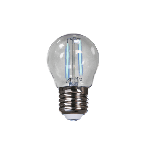 Lâmpada Led Bolinha 2W E27 Filamento Azul Bivolt Avant
