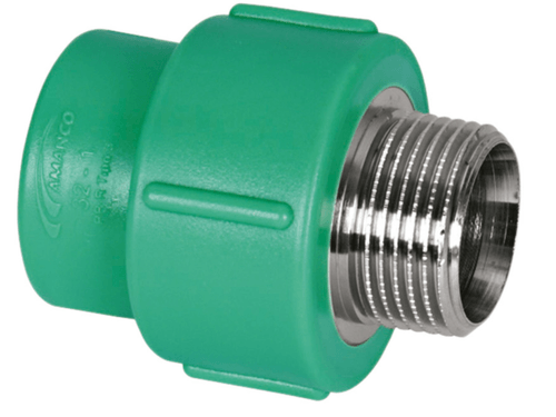 Adaptador PPR 110x4 Fêmea/Macho Transição Amanco