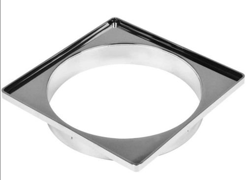 Porta Grelha Quadrada Cromado 100mm Amanco