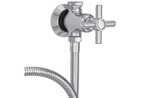 Ducha Higiênica com Registro e Derivação Cromada Izy Deca