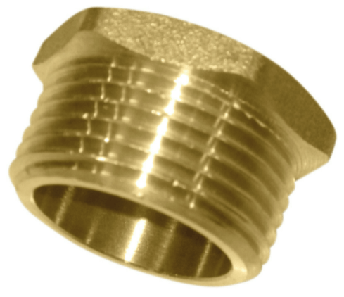 Cap para Água Macho 3/4 Metálico PEX Amanco