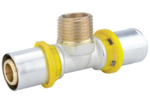 Te Pex Para Gás Terminal Macho 16x1/2 Amanco