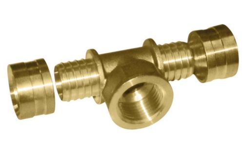 Te Pex Para Água Terminal Fêmea 20x1/2 Metálico Amanco