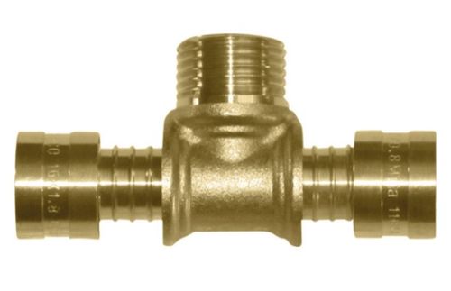 Te Pex Para Água Terminal Macho 16x1/2 Metálico Amanco