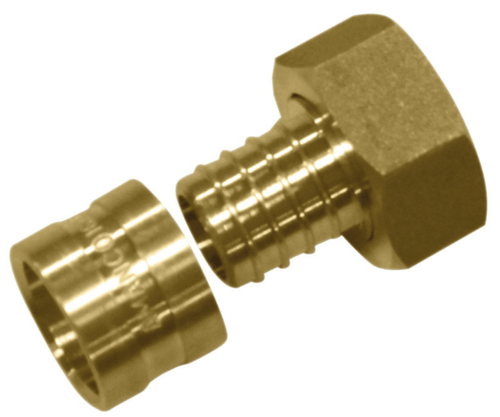 Conector Fixo Fêmea para Água 32x1" Metálico PEX Amanco