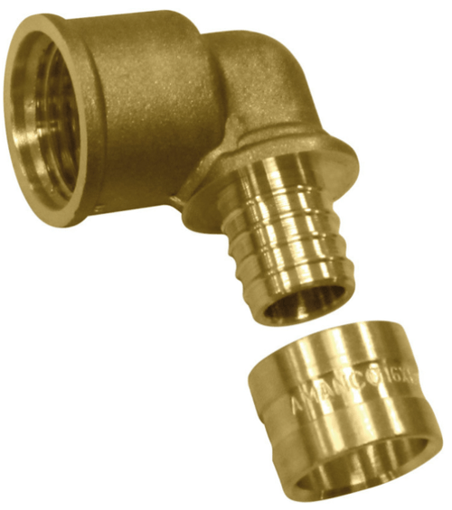 Joelho Fêmea Terminal para Água 90° 20x1/2 PEX Amanco