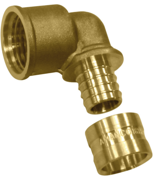 Joelho Fêmea Terminal para Água 90° 20x3/4 PEX Amanco