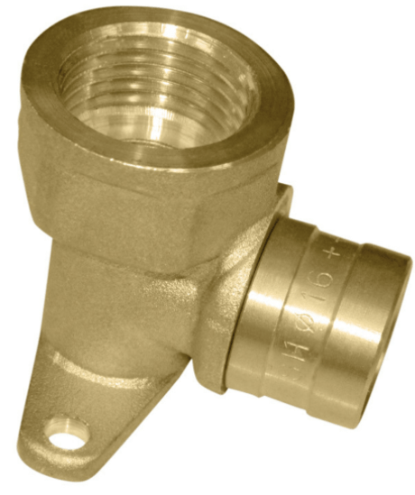 Joelho Base Fixa Fixa para Água 90° 25x1/2 PEX Amanco