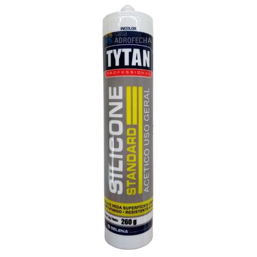 Silicone Acético Standard Incolor Tytan