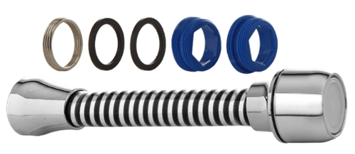 Extensor para Arejador Flexível Cromado 14cm Blukit