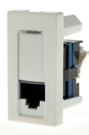 Módulo Tomada RJ45 CAT 6E Pial Plus+