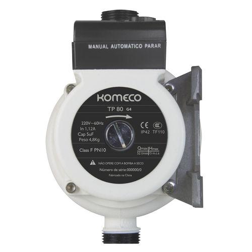 Minibomba de Água TP80 G4 Ferro 127V 60HZ Komeco
