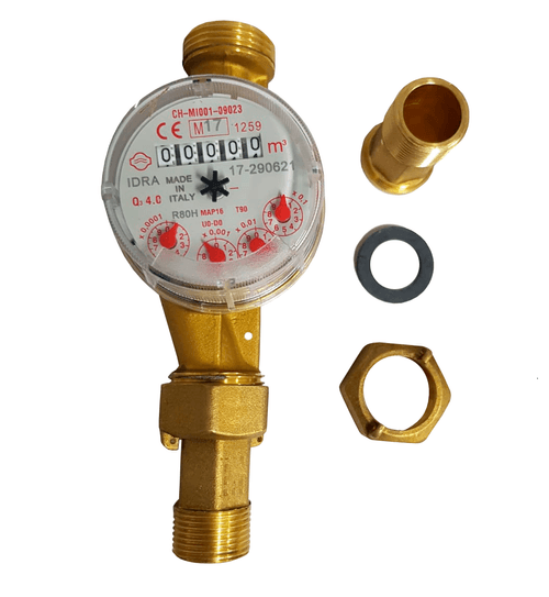 Hidrometro Medidor de Água Quente 3/4 3m³/H Emmeti
