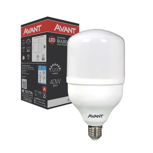 Lâmpada LED 40W Alto Fator Avant