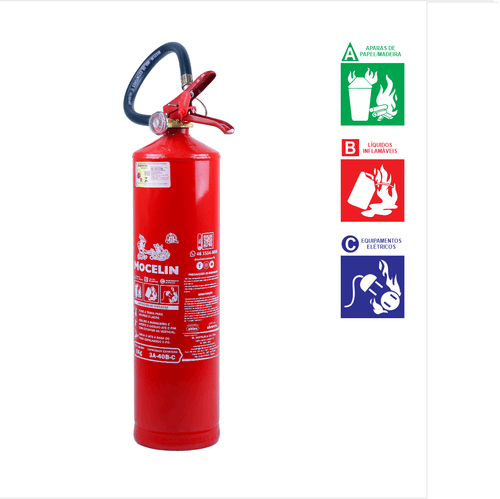 Extintor ABC 6KG Mocelin