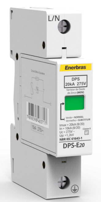 Dispositivo de Proteção contra Surto 20KA Enerbras