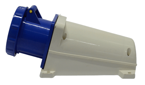 Tomada Industrial 6H 63A 2P+T+CP 220V Azul MGI 133 JNG