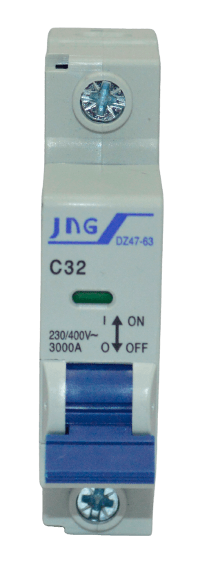 Disjuntor Monopolar 32A DIN 3kA JNG