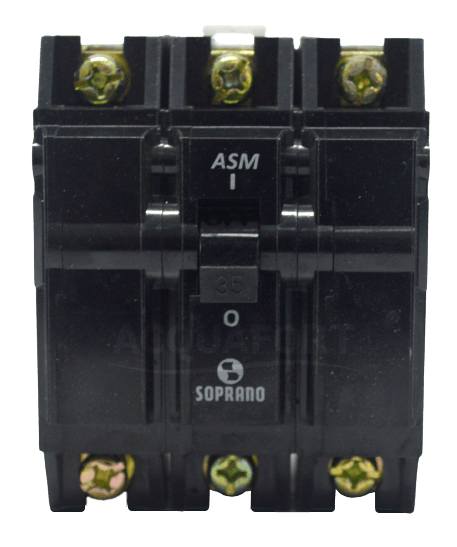Disjuntor Tripolar 35A Nema 5KA Soprano