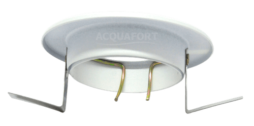 Spot Embutir Redondo Dicroica MV 50W GU10 Branco Fosco Face Reta Bonin