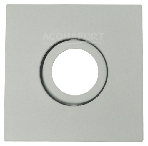 Spot Embutir Quadrado MD MV 35W GU10 Branco Fosco Face Reta Metal Técnica