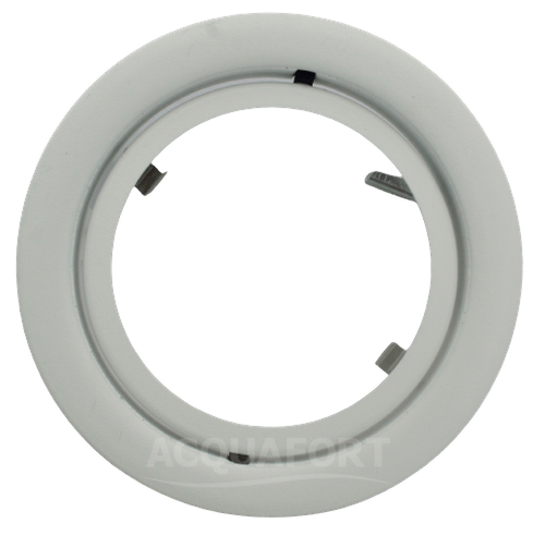 Spot Embutir Redondo AR111 MV 50W com Mola Branco Fosco Face Reta Metal Técnica