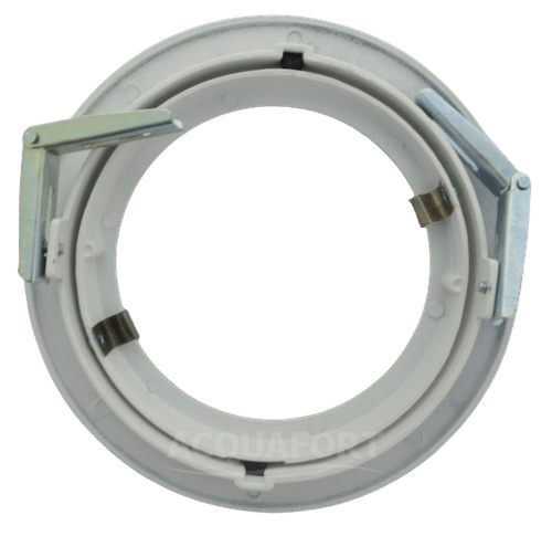 Spot Embutir Redondo AR111 MV 50W com Mola Branco Fosco Face Reta Metal Técnica