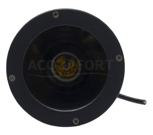 Spot Embutir Redondo PAR 20 IP65 Preto Metal Técnica
