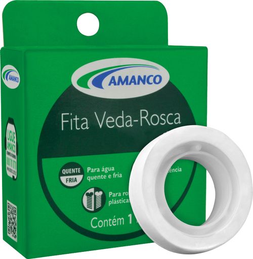 Fita Veda Rosca 18mmX25m Amanco