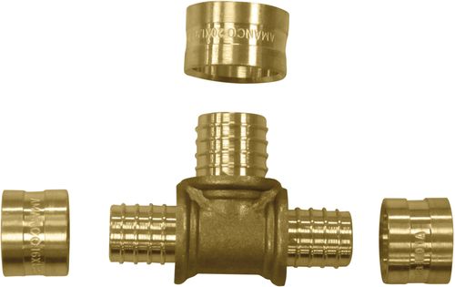 Tê Pex Água Redução 20x16x20 Amanco