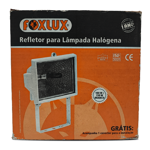 Refletor para Lâmpada Halógena 150W Bivolt Fox