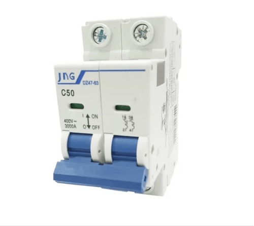 Disjuntor Bipolar 50A DIN 6KA JNG